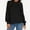 A274 Black, variant on Knit Sweater for Women with Long Sleeve and Shoulder Buttons, Cable Knit , Solid Color Fashion Textured Waist-Defining Top