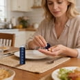 thumbnail image 4 of Eqslft Metal Pill Organizer, Travel Large Weekly Pill Box, Portable Aluminum Alloy Waterproof Pill Case Container, for Vitamin, Fish Oil, Supplement, 4 of 6