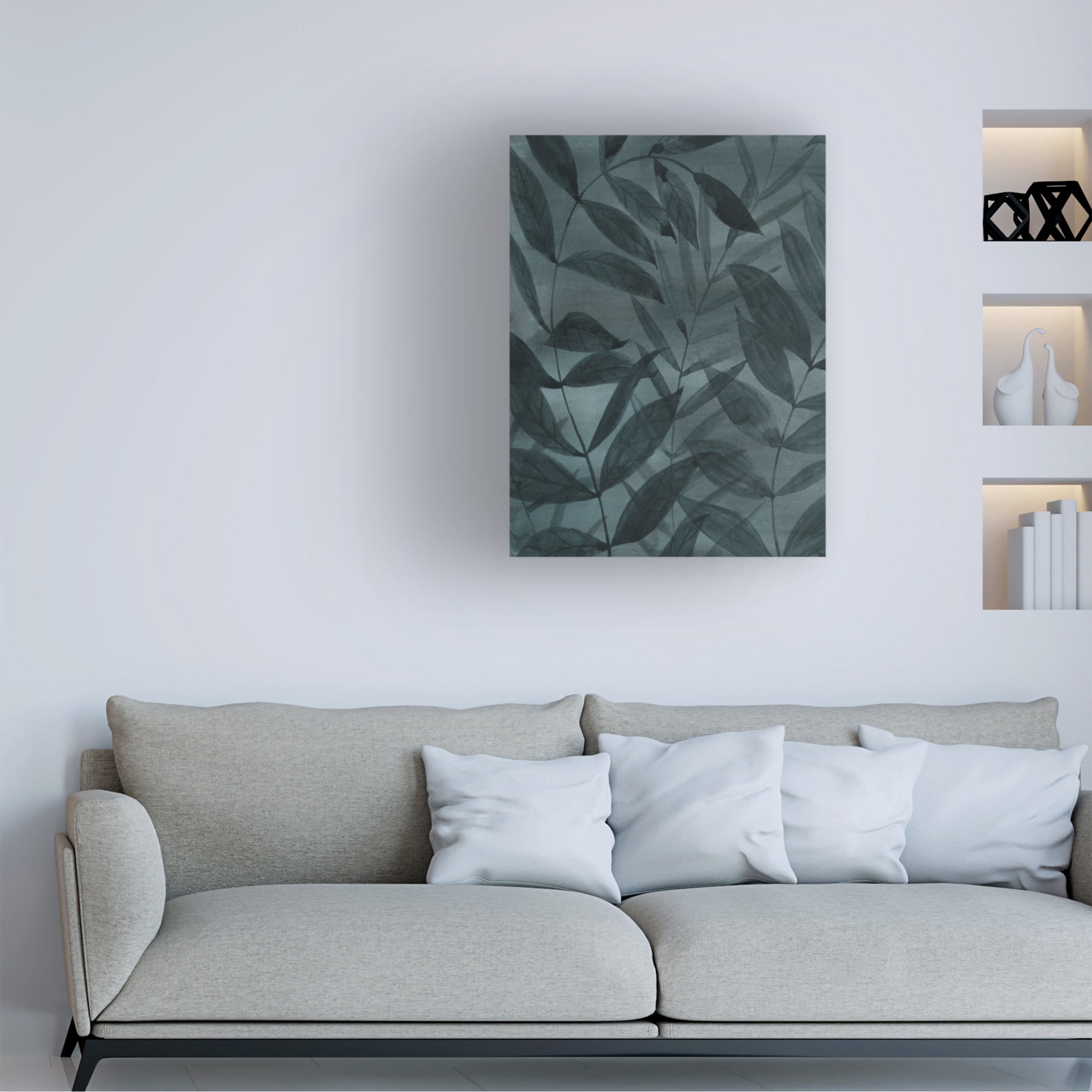 Trademark Fine Art Grace Popp  Lagoon Vines II Canvas Wall Art