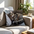 thumbnail image 7 of Throw Pillow Cover 18x18 Inch Cute Embroidery Pattern Short Lint Soft Breathable Decorative Pillowcase for Sofa Living Room Home by MPOISVA, 7 of 7