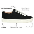 thumbnail image 6 of Journee Womens Kinsley Round Toe Lace Up Sneakers, 6 of 10