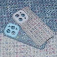 thumbnail image 3 of Pour Iphone 14 Pro Max Étui Antidérapante Tpu+Cloth avec Cadre d'Objectif, 3 of 5