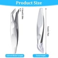 thumbnail image 2 of EXLEAF 2 Pcs Mini Cuticle Trimmer for Manicure and Pedicure,Stainless Steel Cuticle Nipper Precise Pointed Tip Cuticle Clipper Professional Manicure Nippers for Nail and Skin Trimming, 2 of 7