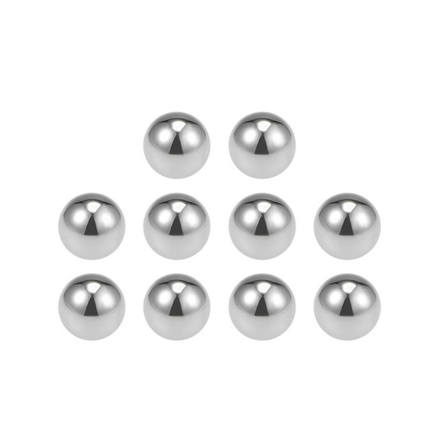 Bolas de rodamiento de 1/4", Bolas de precisión G25 de carburo de tungsteno, paquete de 10