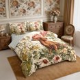 thumbnail image 2 of Manfei Animal Dog Full Size Bedding Sets 7 Pieces,Watercolor Flowers Full Size Bed in a Bag,Reversible, 2 of 6