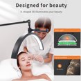 thumbnail image 4 of 10W Desktop LED Video Light Half-moon Shaped Fill Light Bi-color, 4 of 8