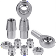 thumbnail image 1 of Heim Joints 2set Self-Lubricating Heim Joint Rod End Kit Right and Left Thread Suspension Steering Joints Steering,2 x Steering joint set, 1 of 5
