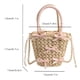 thumbnail image 3 of Lindo Bolso Paja Verano Con Lazo Y Playa Correa Cadena Perlas para Mujer (beige), 3 of 3