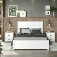 thumbnail image 5 of Camaflexi Hampton Solid Wood Nightstand - Coastal White Finish, 5 of 10
