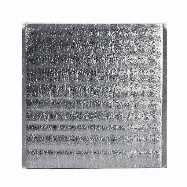 50Pcs Aluminum Foil Lunch Cooler Bag Insulation Folding Picnic Portable Ice Pack Food Thermal Bag Food Delivery Bag