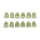 thumbnail image 1 of 12Pcs Guitar Machine Head Handle String Tuner Peg Button Tuning Key Knob Accessory Set Kit Green, 1 of 4