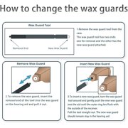 GN Cerustop Wax Guards PN 20439700 Filters for Resound,Phonak,Unitron, Resound, Beltone, Widex Heaing Aids -10packs(80)