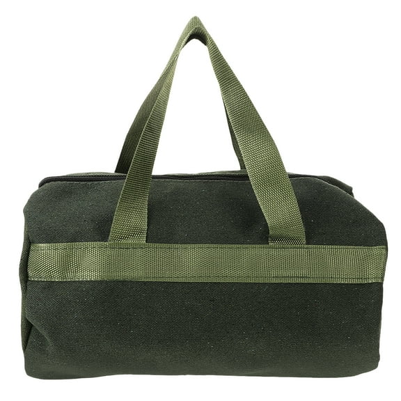 FELTECHELECTR Large Capacity Tool Bag Canvas Professionals Home Repair 1Pack 14.34X8.06X8.06in