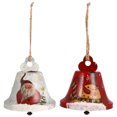thumbnail image 1 of Christmas Tree Ornament Decorative Hanging Bells on Rope Ornament Decoration, 1 of 9