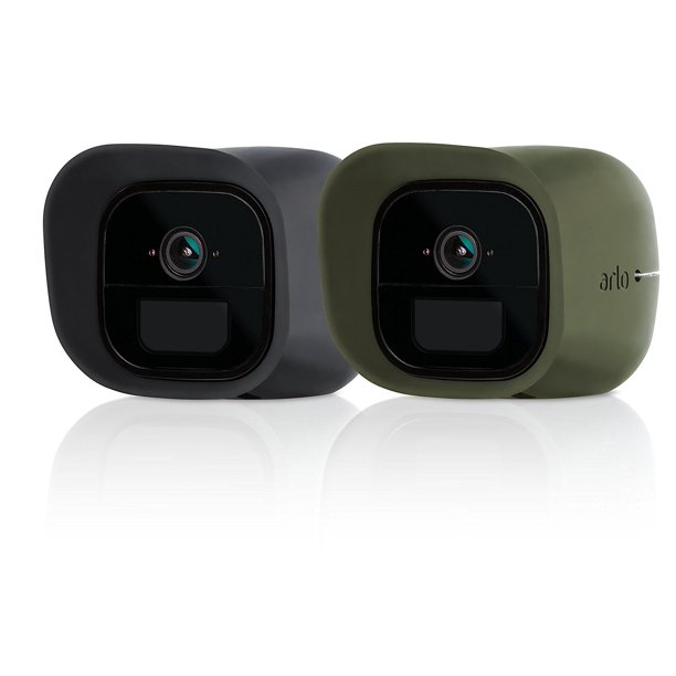 Arlo Go Skins for Arlo Security Cameras Set of 2 1 black and 1