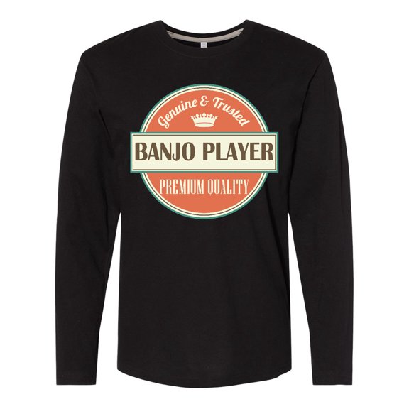 Inktastic Banjo Player Funny Gift Idea Long Sleeve T-Shirt