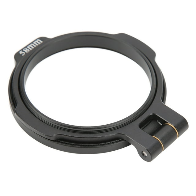 Fugacal ND Filter Holder,Lens Filter Holder Sturdy Durable Quick Switch Multi Sizes Convenient Lens Adapter Ring for Wide Angle Prime Zoom,Lens Filter Holder