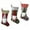 Green/Red/Gray, variant on 1Pc Christmas Stocking, Swedish Tomte Gnomes Santa Elf 3D Plush with Faux Fur Cuff Christmas Decorations and Party Decoration