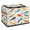Multicolor 1, variant on ADECORIVY Watercolor Blueberries Fabric Storage Bin with Lid, Foldable Storage Box Decorative Cube Organizer Basket for Closet Shelf Organizing Clothes