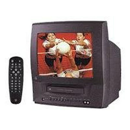 Thomson 13TVR62 - 13" Diagonal Class CRT TV - with built-in VCR - dark gray