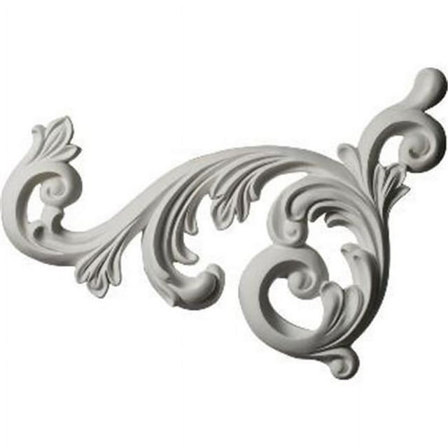 Ekena Millwork ONL16X20ED-L 15.75 In. W X 19.62 In. H X 1.37 In. P Architectural accent - Edwards Onlay- Left
