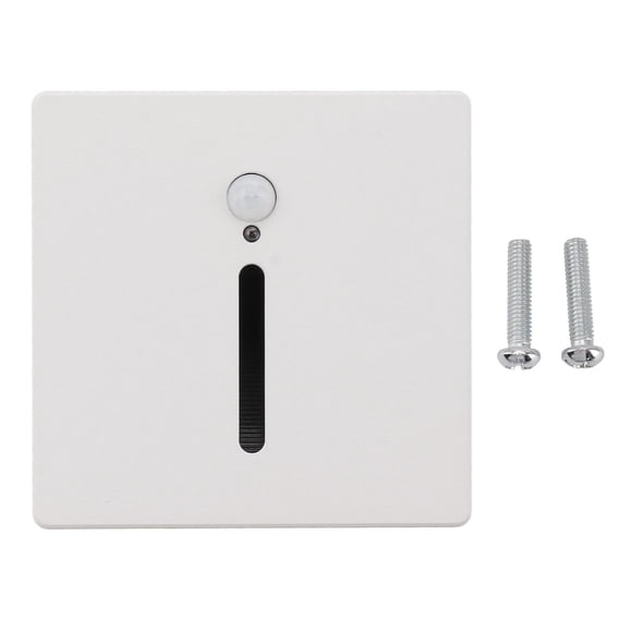 Ouitble Lampe De Marche LED 3 W, Capteur De Mouvement Encastré du Crépuscule à L'aube 4000 K LED Lumière D'escalier 110-240 V Pour Couloir De Placard Intérieur