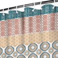 thumbnail image 3 of Waterproof Bohemian Shower Curtain 72x72 Inch Boho Style Polyester Unique Shower Curtain for Bathroom Hotel Home Decor with 12 Plastic Hooks, 3 of 5