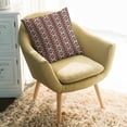 thumbnail image 2 of Throw Pillow Covers 18x18 Inch, Country Boho Decorative Pillow Cases for Couch Sofa Bed, Vintage Farmhouse Traditional Pattern Cotton Linen Square Home Decor Pillowcases with Hidden Zipper, 2 of 7