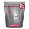 Isopure Whey Isolate Protein Powder with Vitamin C & Zinc for Immune Support, 25g Protein, Zero Carb & Keto Friendly, Flavor: Strawberries & Cream, 1 Pound (Packaging May Vary)