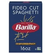 Barilla Classic Non-GMO, Kosher Certified Fideo Cut Spaghetti Pasta, 16 oz