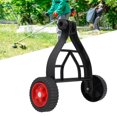 thumbnail image 1 of String Trimmer Wheel Attachment, Adjustable Weed Trimmer Auxiliary Wheel Metal Stable  for Yard, 1 of 7