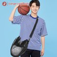 thumbnail image 5 of Bolsa de transporte para baloncesto, bolsa individual para voleibol, bolsa para pelota de rugby, bolsa para fútbol, bolsa para baloncesto, bolsa individual de malla para baloncesto, bolsa de transpo, 5 of 5