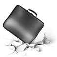 thumbnail image 4 of For MINI Storage Bag Carbon Fiber PU Fabric Storage Bag Large Capacity Anti Drop Waterproof Handheld Bag, 4 of 5