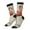 3 Black, variant on Flamingo Sitting On Chair Crew Socks for Men & Women, Breathable Casual Athletic Ankle Socks
