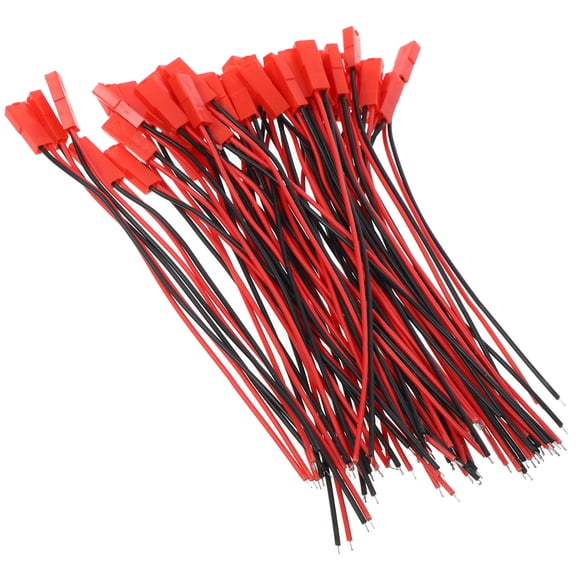 UPOUART Versatile Male to Female Plug Cable Set for Battery Connections and Electronics Projects