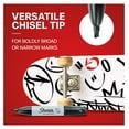 thumbnail image 6 of Permanent Markers, Chisel Tip, Black, 36 Count, 6 of 6