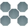 thumbnail image 1 of Furnish My Place Corner Indoor/Outdoor Commercial Navy Color Rug, Corner Area Rug, Home Decor Mat, Pet-Friendly Carpet for Living Room, Bedroom, Made in USA, 3' Octagon - Set of 5, 1 of 6