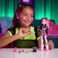 thumbnail image 2 of Monster High Draculaura Fashion Doll in Bow Dress with Pet Bat Count Fabulous and 7 Accessories, 2 of 6