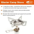 thumbnail image 2 of GSI Outdoors Glacier Camp Stove - High-output Stove for Larger Pots Car Camping and Base Camp, 2 of 2