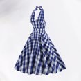 thumbnail image 4 of Vestido recortado para mujer corsé de algodón con cordones vestido oscilante cinturón con cremallera ropa de fiesta Hugtrwg Para estrenar, 4 of 9