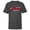 Charcoal Heather, variant on Disney Mickey Mouse Race Car Driver Racing Flag Logo 2026 - Short Sleeve T-Shirt for Kids - Customized-Athletic Heather