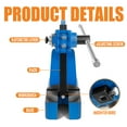 thumbnail image 6 of 1 Ton Blue Manual Arbor Press, 5.5" Height, Cast Iron Heavy Duty, Precision Benchtop Metal Press for Stamping and Bending, 6 of 7