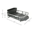 thumbnail image 4 of Kitchenaid Aluminum Space Saving Dishrack in Charcoal Gray, 4 of 9