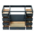 thumbnail image 5 of Ariel Stafford 54 Inch Single Sink Base Cabinet In Midnight Blue, 5 of 8