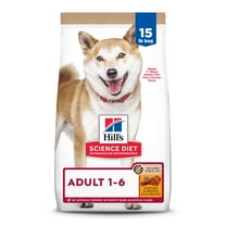Hill's Science Diet No Corn, Wheat, Soy Chicken & Brown Rice Dry Dog Food, 15lb Bag