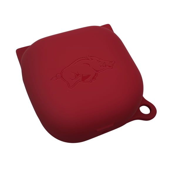 Arkansas Razorbacks Engraved Silicone Case Cover for Samsung Galaxy Buds Pro (Crimson)