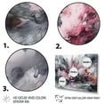 thumbnail image 3 of Designart "Evolving In Pink Grey Liquid Ink II" Modern Geometric Wall Decor, 3 of 5