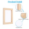thumbnail image 3 of Unique Bargains 2Pcs A6 Sizes 5.5 x 4.3 Inch Single Wooden Paper Making Screen, 3 of 6