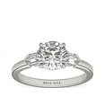 thumbnail image 1 of 0.75 Carat Excellent Round Shape Genuine Diamond Latest Design Three Stone Engagement Ring for Ladies Solid 18K White Gold Size 7.5, 1 of 8