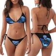 thumbnail image 6 of Zufioo Blue Viper Snake for Women's Bikini Set,High Elastic Swimsuit and Swim Trunks Two-piece Set-Removable Chest Pad,Strap Style,Pool and Beach Swimwear-XX-Large, 6 of 7